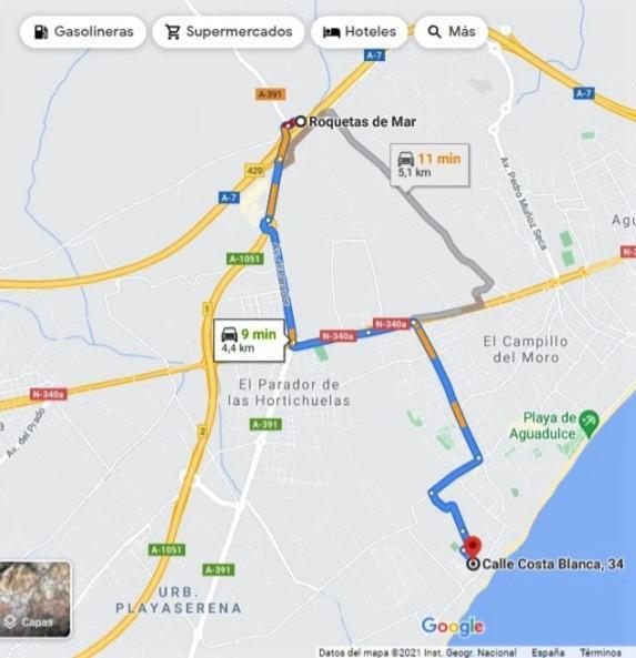 Apartamento Las Palmerillas-Residencial Torrequebrada Roquetas de Mar Exteriör bild
